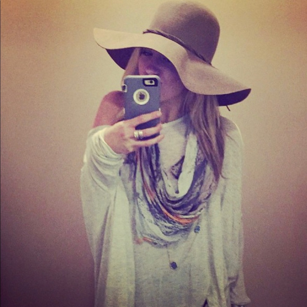 NWOT. Kendall & Kylie Boho Style Felt Hat